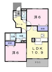 カントリーの間取り画像