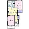 ライラックⅠの間取り画像