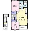 ライラックⅡの間取り画像