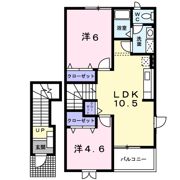シャトルわかばの間取り画像