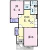 アドバンス銀河の森Ⅰの間取り画像