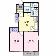 サンヒルズ長野 Ⅱの間取り画像