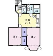 ミレニアム・KAN Ⅲの間取り画像