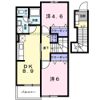 ハピネスホームⅡの間取り画像