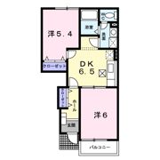 リーブルⅡの間取り画像