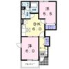セントラル明日香 Aの間取り画像