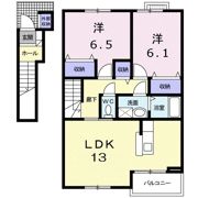 グレイス ロマーヌⅠの間取り画像