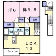 グレイス ロマーヌⅡの間取り画像
