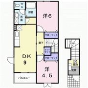 カーサアウローラⅡの間取り画像