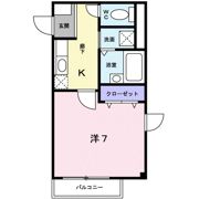 プリムヴェール23の間取り画像