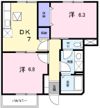 シューベルブヴィラkkの間取り画像