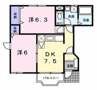 ソレアード・日向の間取り画像