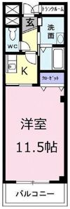 レジダンス・フルールの間取り画像