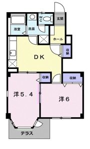 イーズ Ⅵの間取り画像