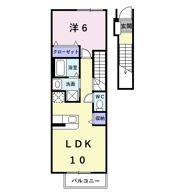ルミエールⅡの間取り画像