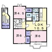 フォレストール1番館の間取り画像