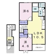 ソルサリエンテⅠの間取り画像