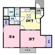 アレー壱番館の間取り画像