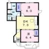 ハイツアプールBの間取り画像
