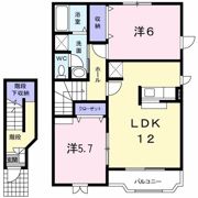 アルバⅡの間取り画像