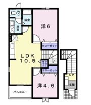ハイライズMISHIROの間取り画像