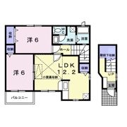 シャトー ラ プラージュBの間取り画像
