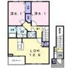 ソレアード カーサAの間取り画像