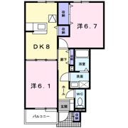 ソレアード カーサCの間取り画像