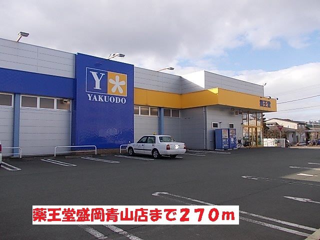 近くの薬王堂盛岡青山店まで270m(徒歩4分)