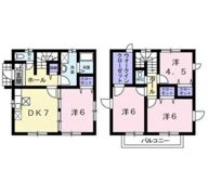 サニ－カ－サBの間取り画像