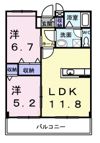 プロムナードの間取り画像
