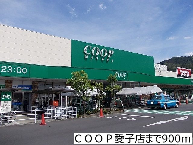 近くのＣＯＯＰ愛子店まで900m（徒歩12分）