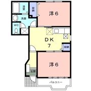 アンソレイエの間取り画像