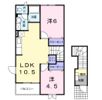 TEA STALK Bの間取り画像