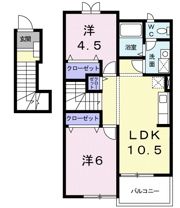 グリーンポケット Aの間取り画像