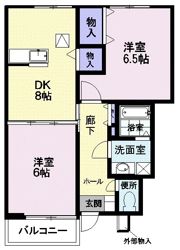 ノ－ヴァ グランAの間取り画像