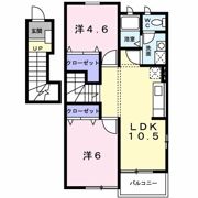 アリアーテの間取り画像