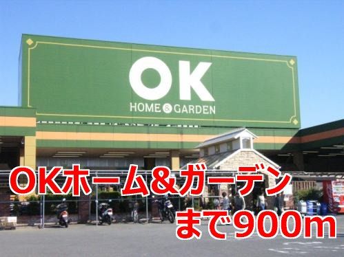 近くのOKホーム&ガーデンまで900m(徒歩12分)