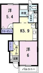 サンライズ・パレの間取り画像