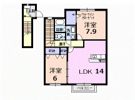 セゾン美江Eastの間取り画像