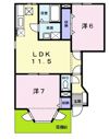アンベリールの間取り画像