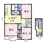 アンベリールの間取り画像
