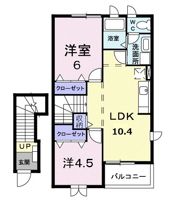 シャレットⅠの間取り画像