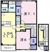 スノー ヒーロー Bの間取り画像
