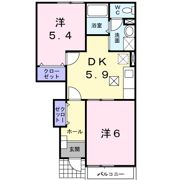 アルバエスペランサⅢの間取り画像