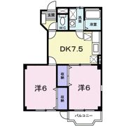 ナルチーゾⅡの間取り画像