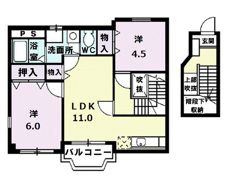 アヴニール ヴィラの間取り画像