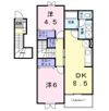 ウォルナッツの間取り画像
