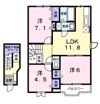 アイオーラⅡの間取り画像