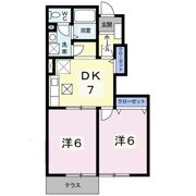 ロザージュの間取り画像